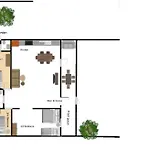 בית נופש Modern House Near Parikia With 3 Bedrooms & 2 Bath